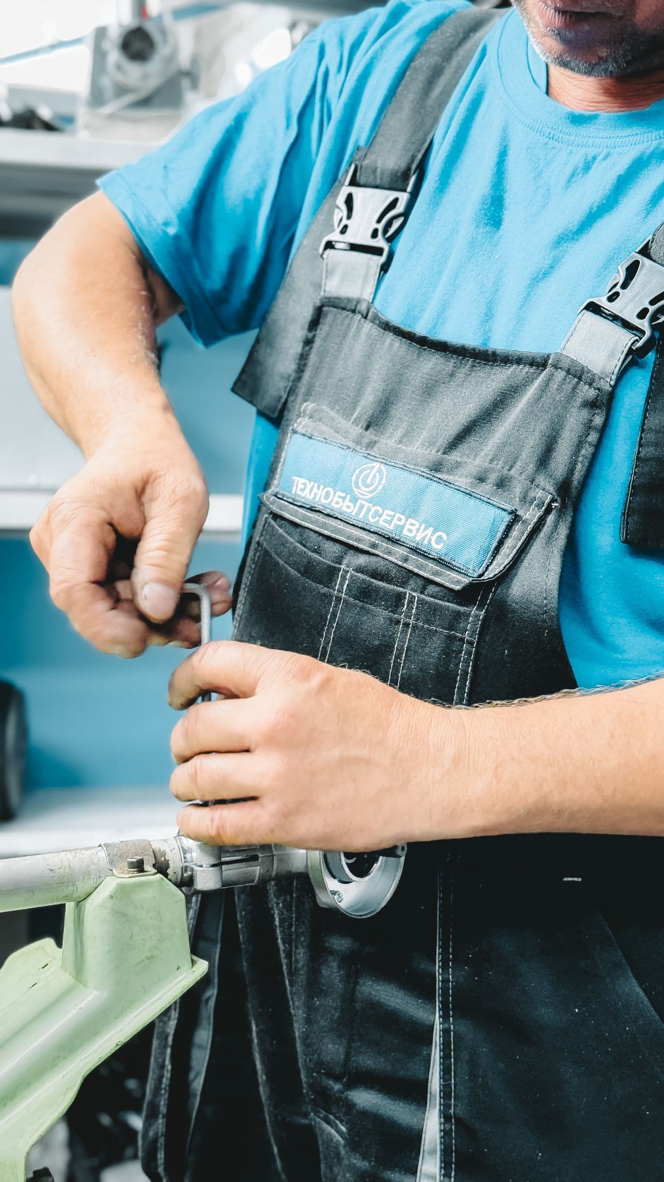 Professional plumber at work fitting pipework — Dhaneswar Plumbing Service