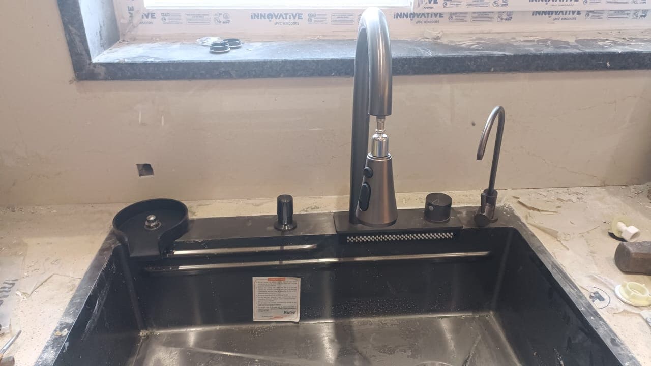 Waterfall Kitchen Sink